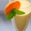 Koktajl - mango, banan, pomarańcza