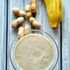 Koktajl bananowy z masłem orzechowym