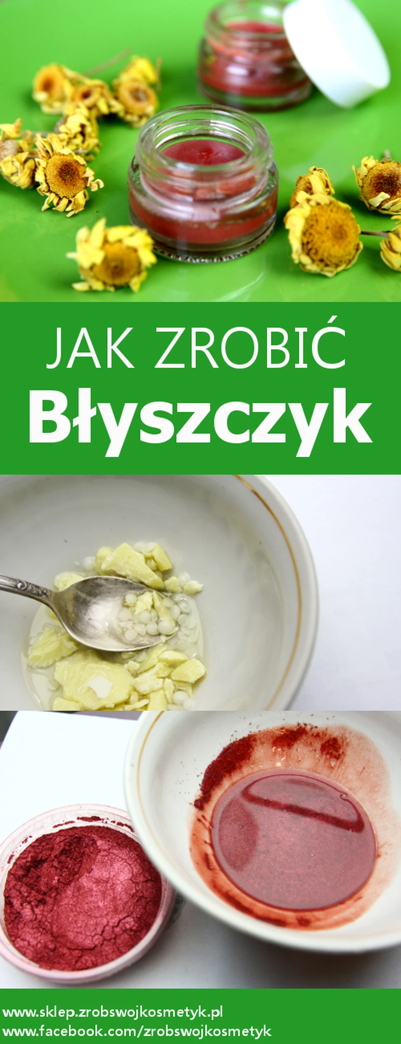 Jak zrobić Karminowy Błyszczyk do Ust