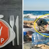 Europarlament wprowadził zakaz sprzedaży plastikowych sztućców, patyczków i talerzyków