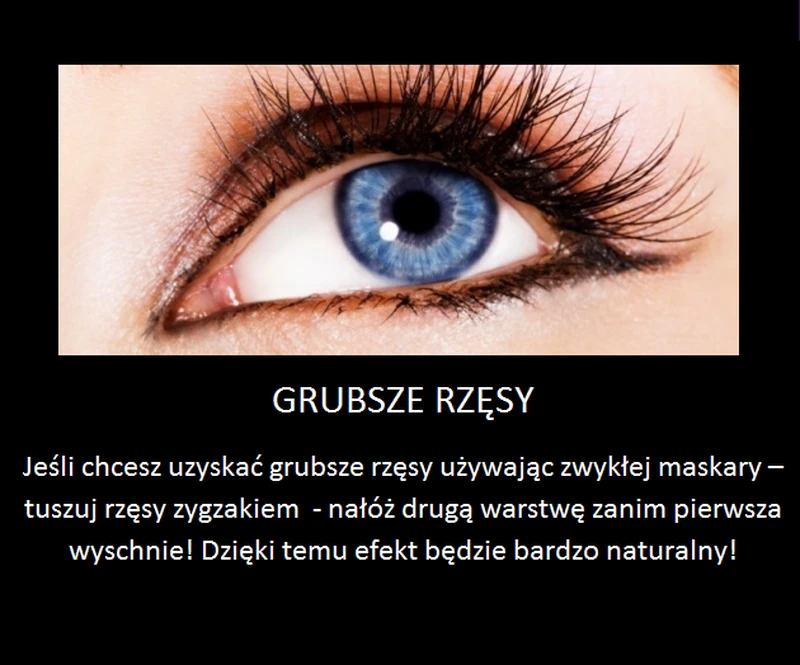 Prosty trik na grubsze rzęsy