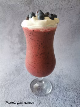 Orzeźwiające owocowe smoothie