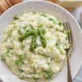Risotto ze szparagami i gorgonzolą