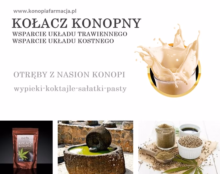 Otrębny  konopne - wsparcie dla układu trawiennego , kostnego i dla dbających o smukłą sylwetkę  !