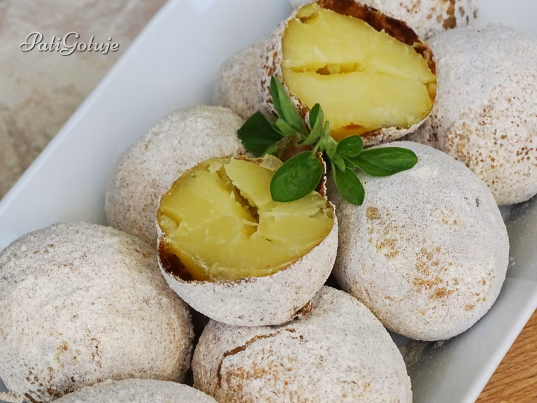 Pieczone ziemniaczki, jak z ogniska