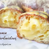 Pączki z Kremem i Polewą Ajerkoniakową