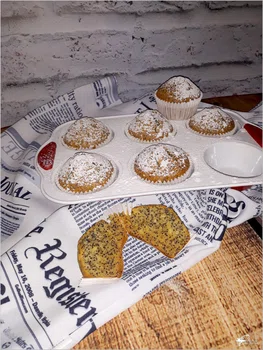 Pieguski, czyli pyszne babeczki z makiem