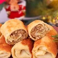 Krokiety z kapustą i pieczarkami