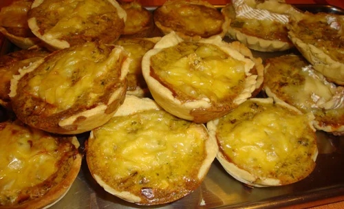 Mini quiche z kurczakiem