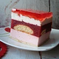 Ciasto "Truskawkowa rozkosz" (bez pieczenia)