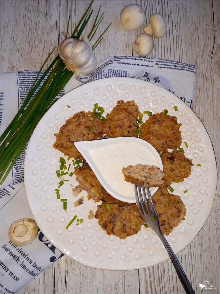 Kotleciki (placuszki) z kaszy gryczanej