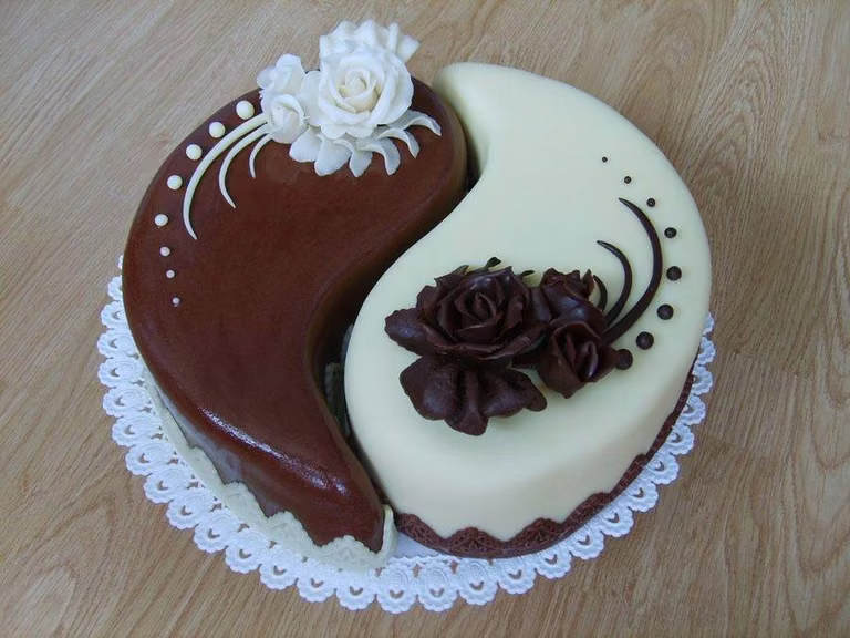 Piękny tort