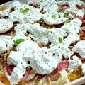 Sałatka z koprem włoskim i burratą