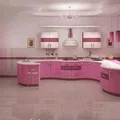 Kuchnia na różowo