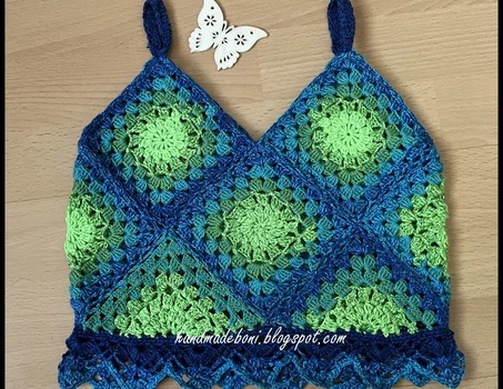 HandmadeBoni: Top na lato
