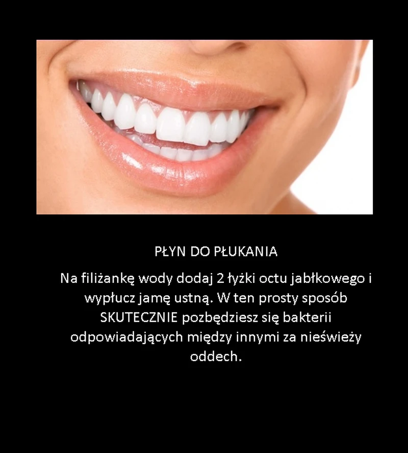 Zabij bakterie w jamie ustnej szybko, tanio i skutecznie!