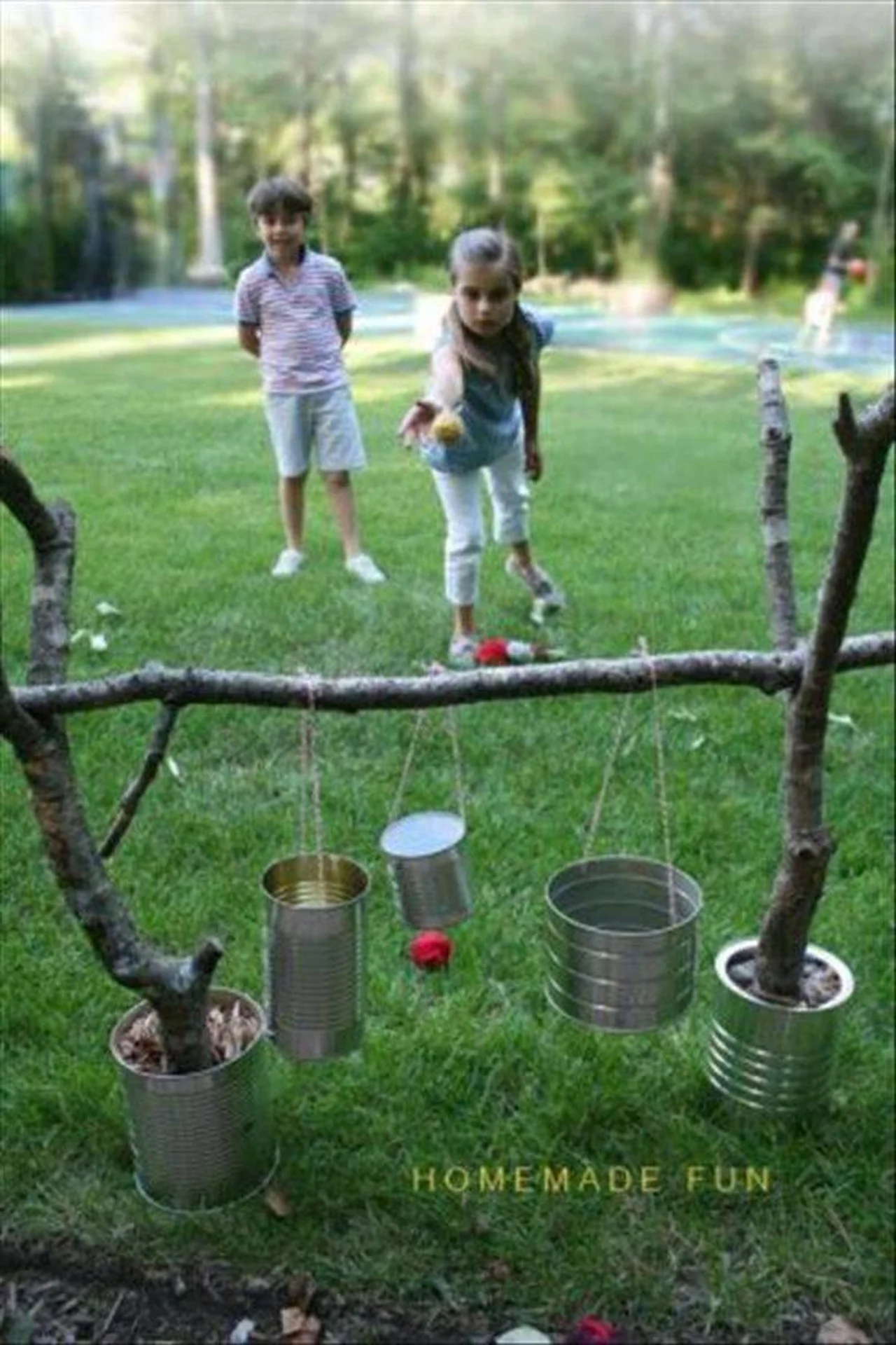 Zabawy dla dzieci w ogrodzie