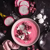 Malinowe smoothie bowl