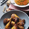Udka kurczaka pieczone w marynacie z miodem