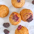 Muffinki z jeżynami