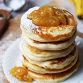 Bananowe placuszki śniadaniowe