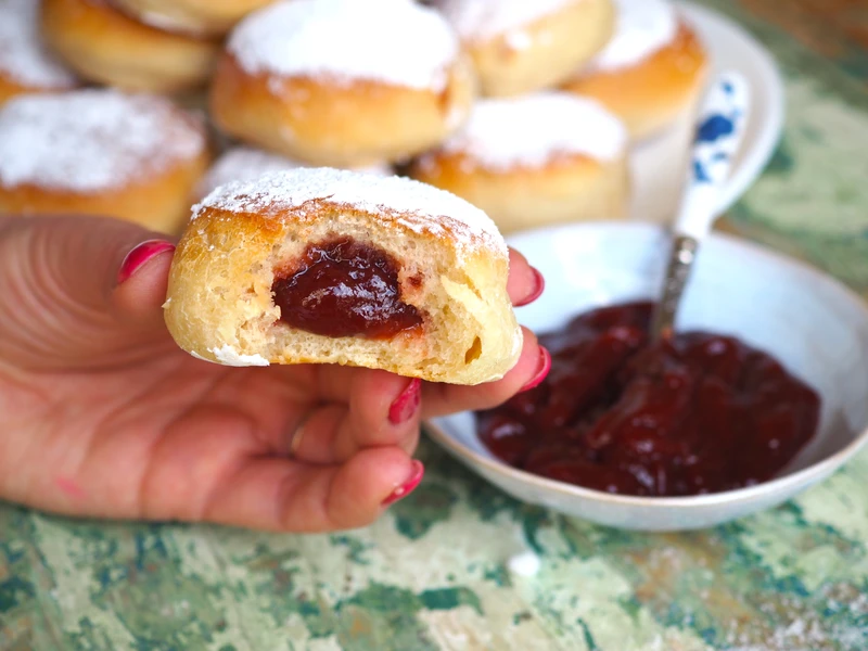 Pączki pieczone. Przepis krok po kroku.
