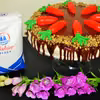 Ciasto marchewkowe z mascarpone i lustrzaną polewą