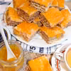 Wafle z galaretką mango – pyszny deser