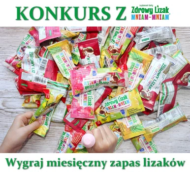 Wygraj miesięczny zapas zdrowych lizaków