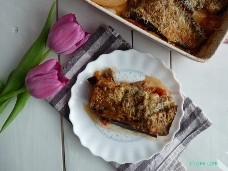 Włoska parmigiana di melanzane