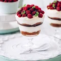 Tiramisu z malinami