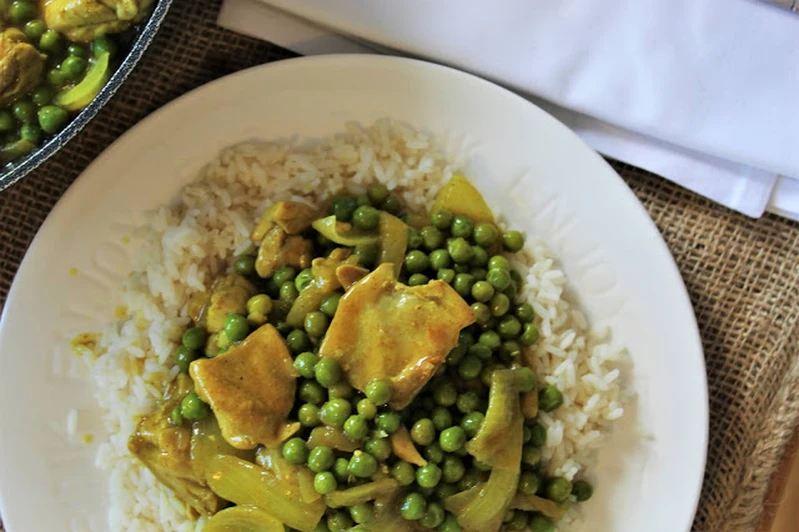 Chińskie curry z kurczakiem dla zapracowanych