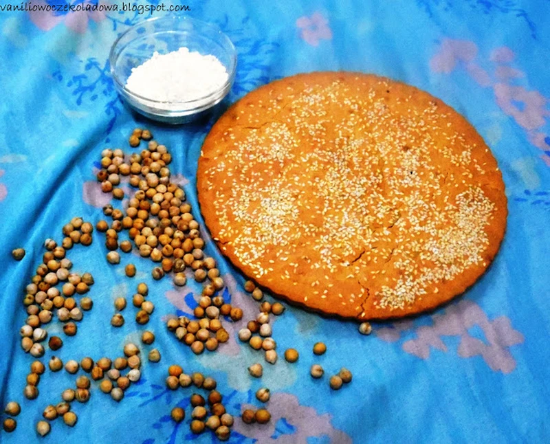 FARINATA - Chlebek na mące z ciecierzycy (VEGE & GLUTEN FREE)