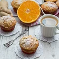 Muffiny pomarańczowo- imbirowe