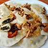 Pierogi ze szpinakiem i fetą