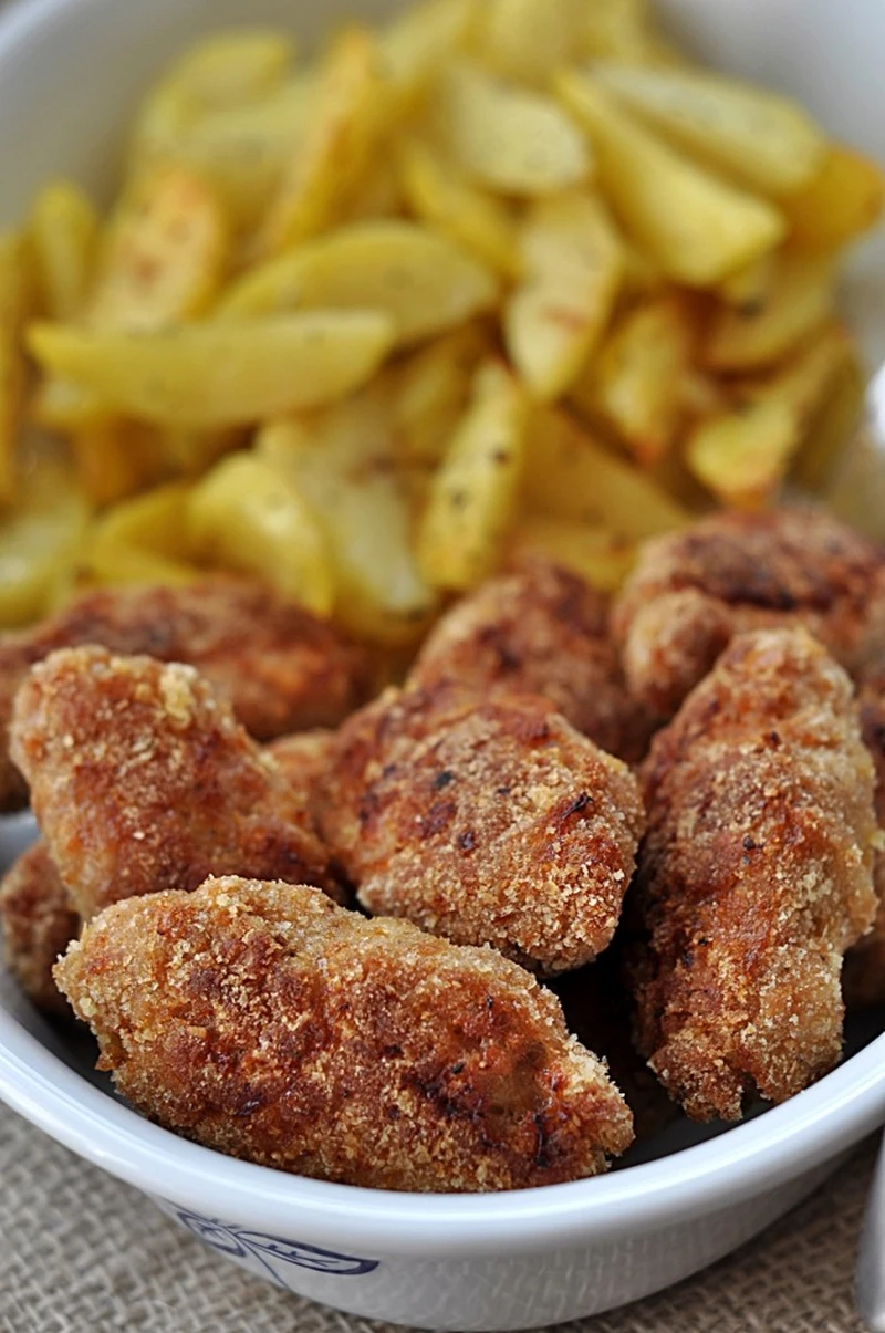 Kotlet pożarski light z piekarnika (kotlety drobiowe z piekarnika)