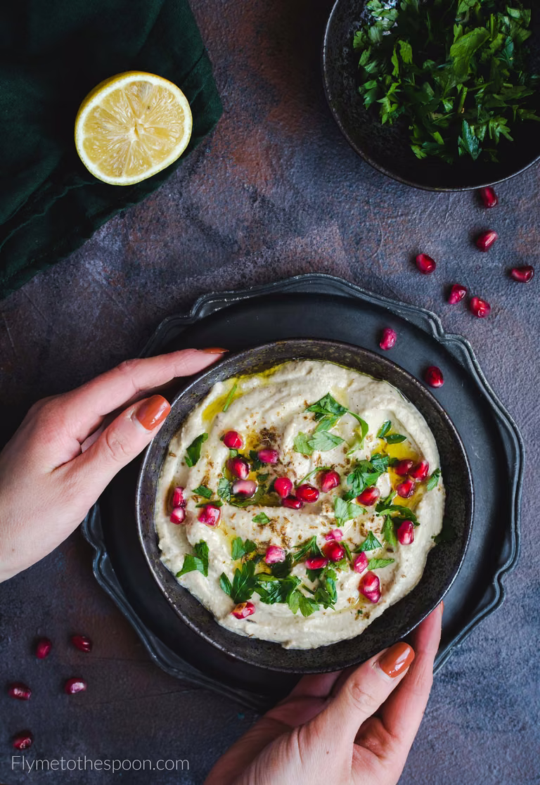 Baba ghanoush - pasta z bakłażana