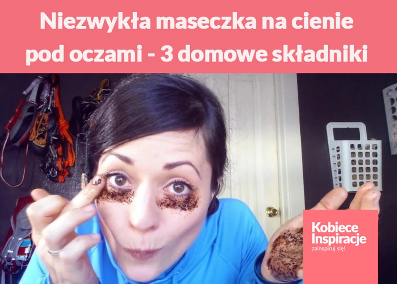 Niezwykła maseczka na cienie pod oczami - 3 domowe składniki