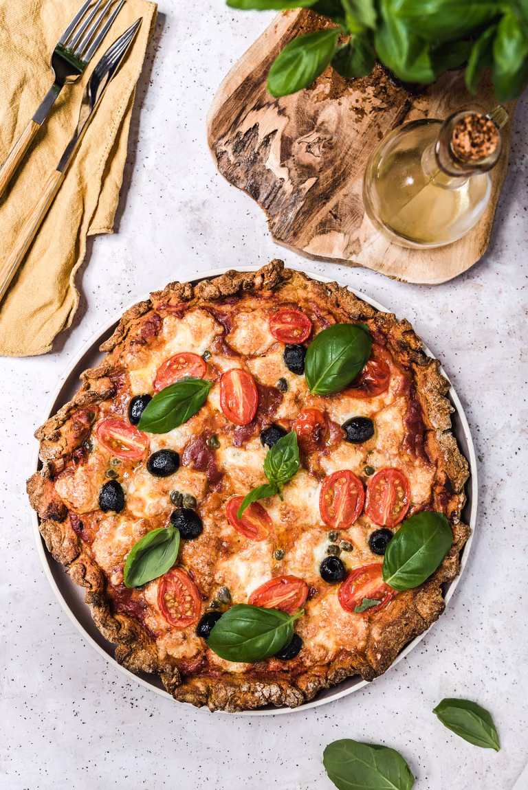 Pizza na spodzie dyniowym