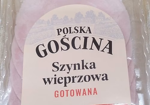 Wykrycie Listeria monocytogenes w szynce Polska Gościna 100 g — wycofanie partii 1000-188