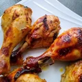 Ćwiartki kurczaka pieczone w piwie