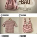 DIY- przerób koszulkę na torebkę!