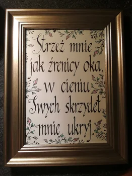 Kaligrafia na Dzień Babci