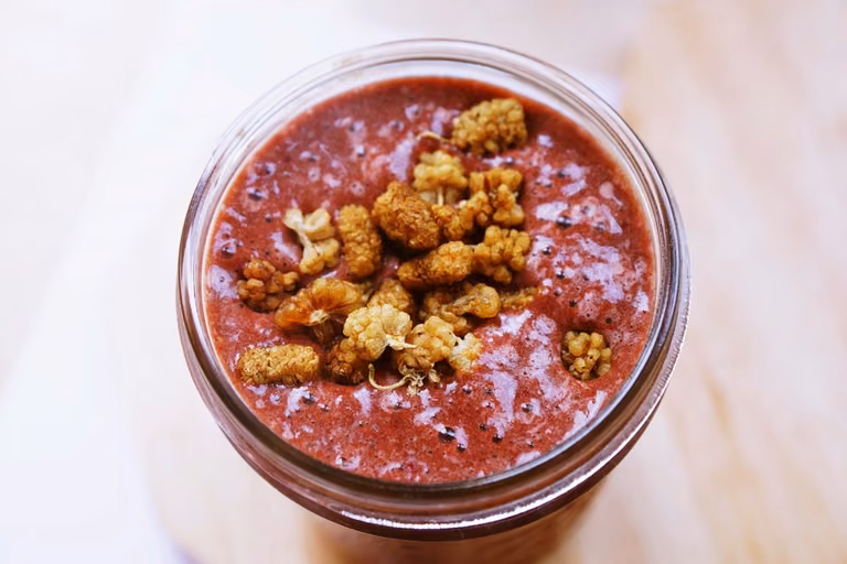 Czekoladowo wiśniowe smoothie