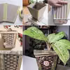 DIY- wiklinowa donica