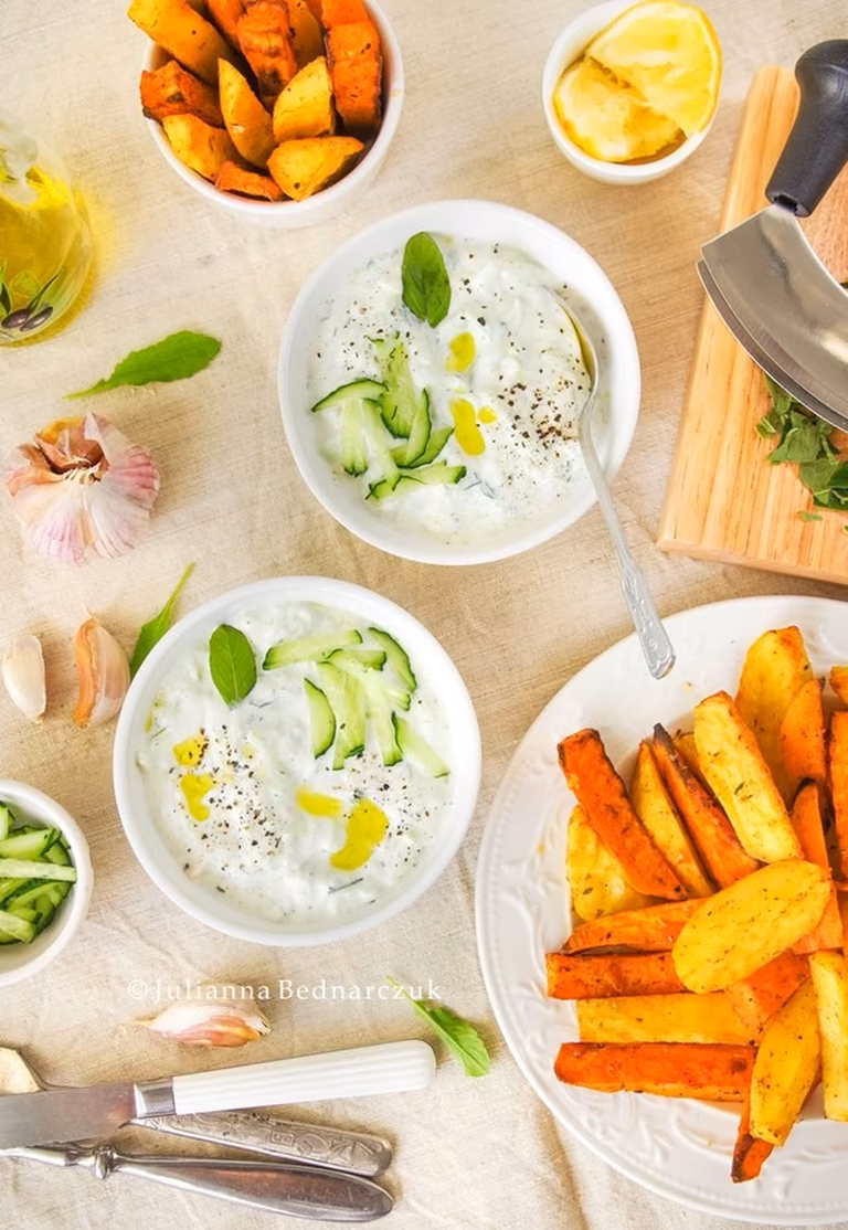 Grecki sos tzatziki