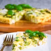 Frittata z kurczakiem i szparagami FIT