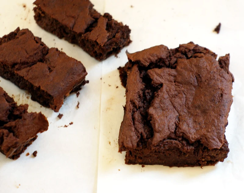 Brownie jaglano-bananowe