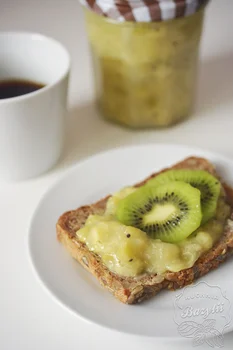 Pyszny dżem z kiwi i bananów