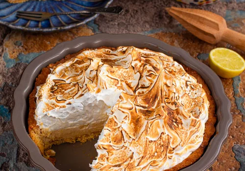Lemon pie - tarta cytrynowa z bezą włoską
